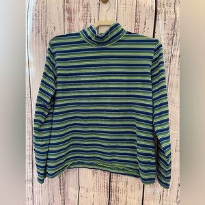 Vintage Talbots cotton blend cowl neck